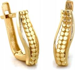 Lovrin Arany fülbevaló 585 női lemezkékkel és golyókkal, angol kapcsos, 14 karátos (Lovrin)