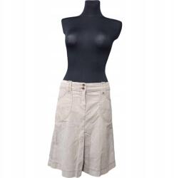 Esprit Midi Szoknya Stílusos Farmer Szoknya Bézs Színű 40-es Méret (UB000777)