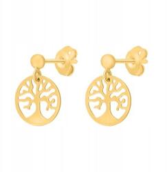 Lovrin Női arany fülbevaló 585 szerencsefa csillogó divatos 14 karátos (61114882)