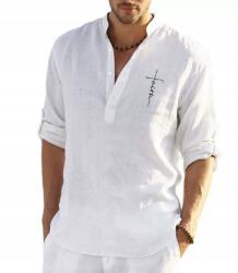 Uxxu férfi rövid ujjú, laza szabású alkalmi ing, XL-es méret, műszálas (Uxxu2568968)