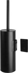 SANELA Perie WC Sanela, pe perete, metal, mat, negru, SLZD 31N (SLZD 31N)