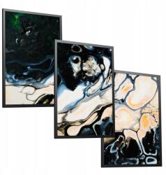 Márványfesték szett 3 db poszter 50x70 Modern