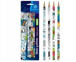 Astra 4 db Hagyományos Hb ceruza AstraPEN Comics, bliszter, 206023013 (4036)