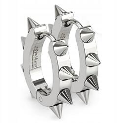  Acél fülbevaló karika tüskékkel (849358)