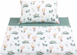 Jukki Pamut Ágynemű Szett Gyerekeknek Kiságyba 120x90cm (5904506805976)