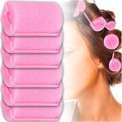 EdiBazzar Hajgöndörítő göndörítő szett 6db-os hajsütővas habszivacs (Wałki papiloty do włosów kręcenia gąbeczka)