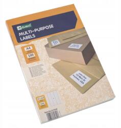 D. rect Öntapadó A4-ES Címkék 51 címke/lap, 70x16, 9mm, 100 lap (227020)