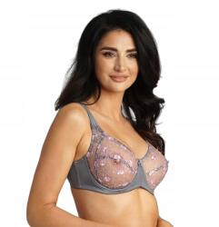 Lanny Mode Puha melltartó Lanny Mode Beauty, szürke 80D