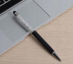  Kreatív Kristály Toll Gyémánt Golyóstoll Érintőceruza Érintőceruza