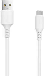 Setty USB-A - Type-C kábel 3A 1m - fehér