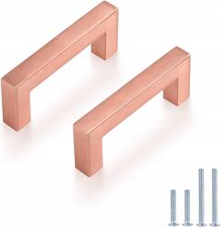 Probrico Konyhaszekrény fogantyúk 15 db rózsaszín arany 8, 6 cm (B07MX2XJH2)