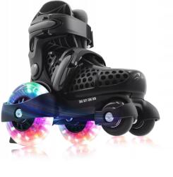 SUOTU Wrotki dziecięce regulowane Suotu 28/29-32 - świecące kółka Led (SUOTU Inline Skates)