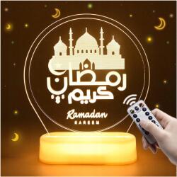  Saku Led Ramadan ünnepi világítás, fehér, 19, 3 x 13 cm (B09X319C1H)