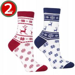 Moraj Karácsonyi színes zokni 2 Csomag Karácsonyi Ajándék Moraj 35-38