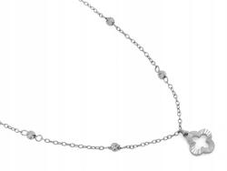 Lovrin Ezüst nyaklánc golyókkal és virággal 925 2.52g Méret 44 ajándékba (60206458)