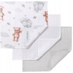 Jukki 3 Darabos Muszlin Pólya Szett 30 x 30 cm 3 db Pólya (5904506829750)