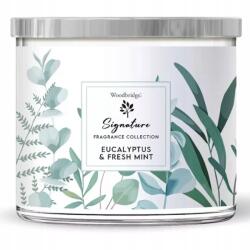Woodbridge Candle Woodbridge Eukaliptusz és Menta illatgyertya 410 g (5060457539459)