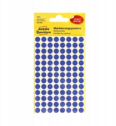 Avery kerekek 8mm eltávolítható [416db] kék (828326)