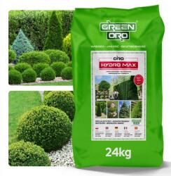 Green Oro Tápoldat tűlevelűekhez, tujákhoz, tiszafákhoz, fenyőkhöz, erdeifenyőkhöz 24kg 100 napra Green Oro (Nawóz pod Tuje do iglakow)