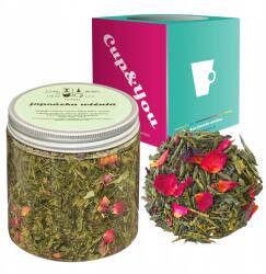 Cup&You Zöld tea Japán Cseresznye prémium cseresznyevirág ajándék 120g (herbata liściasta sypana mieszanka napar susz)