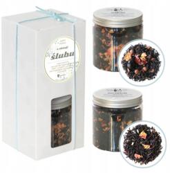 Cup&You Tea szett Szerelem És Boldogság esküvőre esküvői ajándék nászutasoknak (herbata liściasta sypana mieszanka napar susz)