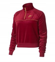 Nike Női Nike Sportswear pulóver 1/4 cipzáras Old Fashion Velúr 939491-618 Xs