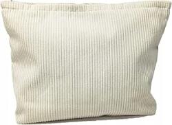  Bársonyos zsinóros kozmetikai táska cipzárral Bézs kozmetikai táska