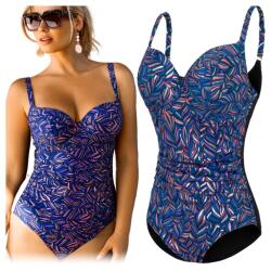 Ercole Plus Size Fürdőruha 95G 4XL 48 Egyrészes Női Monokini (Strój kąpielowy jednoczęściowy damski E9-N95G)
