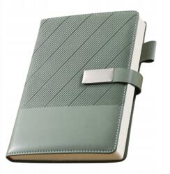 Notesz Tervező Jegyzettömb A5 Füzet Napló Ajándékba Bőr Irodai (Notes planer pamiętnik segregator A5 zielony)