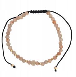 Lovrin 585 arany karkötő rózsaszín gyöngyökkel és 14kt arany golyókkal (62485126)