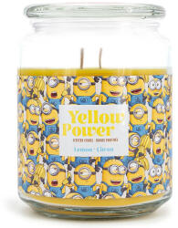  Citrom illatú gyertya ajándék ötlet Yellow Power Lemon Minions Minyonok (4262399025156)