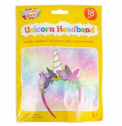  Kreatív Készlet: Egyszarvú Kivágó, Művészeti, Kézműves Diy Gyerekeknek (zabawka wycinanka opaska na włosy dziewczynki)