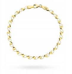 Lovrin Arany Szív 585 karkötő 2, 5g 18, 5cm Szívecskés kövek nélkül (58718146)