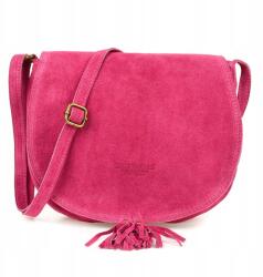 Beltimore Patkó kézitáska postás táska női puha olasz bőr (B66)