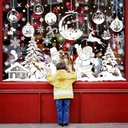 Lonya karácsonyi ablakmatricák, 260 db (LONYA)