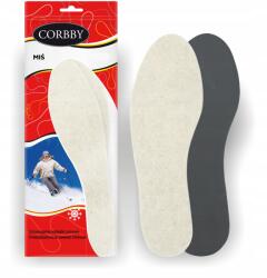 Corbby kényelmes férfi téli, szigetelt gyapjú talpbetét 45-46-os méret (1280C)