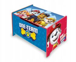 Arditex Paw Patrol 2 az 1-ben gyerek fa bútor: Pad Játéktároló doboz, PW14176 (PW14176)