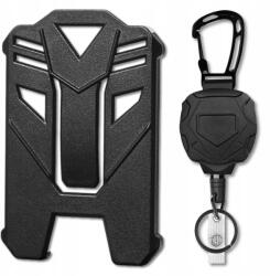 EdiBazzar Retraktor Személyi Azonosítóhoz, Névkitűzőhöz, Zsinór, Kulcstartó, Kulcskarika (Retraktor Na identyfikator Klucze Karty 80 cm)