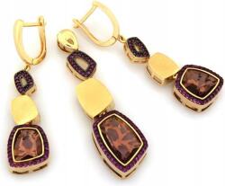 Lovrin Arany ékszerszett 585 kövekkel, 20, 09g, divatos ékszer szett (Lovrin 61141)