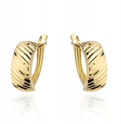 Lovrin Arany fülbevaló 585-ös finomságú, gyémántozott, 1.44g, angol kapcsos (62045262)