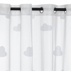 Atmosphera Gurulós függöny Kész függöny Felhő 140x240 cm Fehér Gyerekeknek (200500)