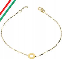 Lovrin Arany karkötő 585 finom kör alakú láncon, divatos ajándék 14kt (Lovrin)