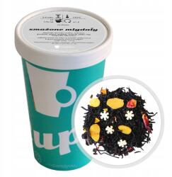 Cup&You Fekete tea Sült Mandula rózsaszirom alma cukor csillag 120g (herbata liściasta sypana mieszanka napar susz)