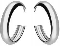 Lovrin Ezüst fülbevaló 925 sima, nyitott karika, stekkeres, lógó kör, ezüst