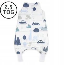 Ankras Hálózsák lábszárvédővel 92-104 M Egész éves Mintás! (Śpiworek z nogawkami M 86-104 CARS)