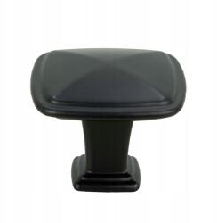 B&B Fém bútorfogantyú, négyzet alakú, fekete színű fogantyúk konyhaszekrényekhez (G104 CZ)