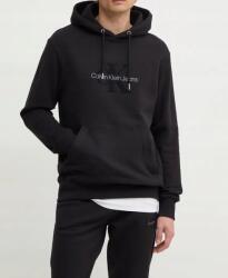 Calvin Klein Jeans férfi kapucnis pulóver fekete színben J30J326637 Xs (121)