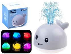  Fürdőjáték Fontána Fröcskölő Bálna Szuper Szórakozás A Vízben (ZABAWKA KĄPIELI WANNY Wieloryb FONTANNA LED)