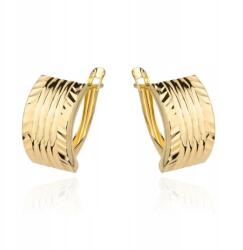 Lovrin Aranyozott gyémánt fülbevaló 585-ös finomságú, 1, 92g súlyú, angol kapcsos (58716453)