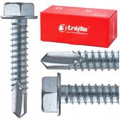 Trojka Csavar lemezcsavar fémhez 4, 2x16 Önfúró 7MM Kulcs 500 db (WS 4.2X16_500)